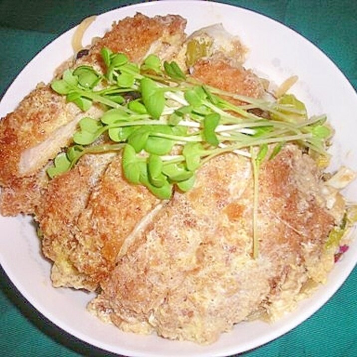 我が家のかつ丼